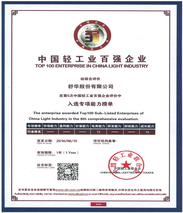 榮譽(yù)證書